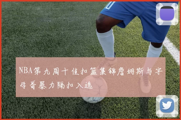 NBA第九周十佳扣篮集锦詹姆斯与字母哥暴力隔扣入选