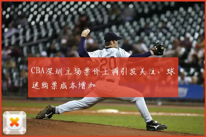 CBA深圳主场票价上调引发关注，球迷购票成本增加