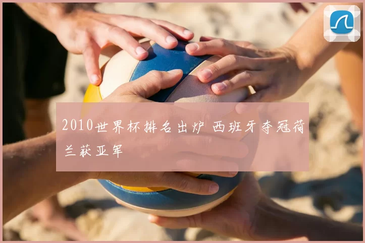 2010世界杯排名出炉 西班牙夺冠荷兰获亚军