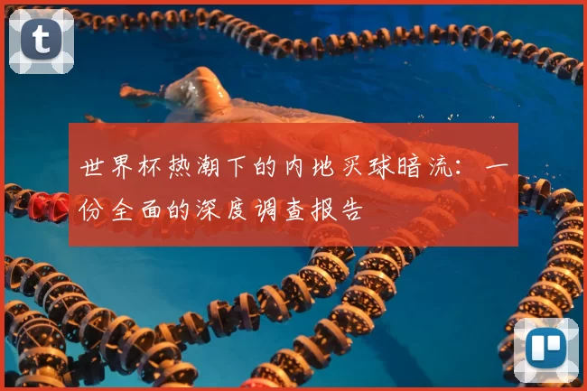 世界杯热潮下的内地买球暗流：一份全面的深度调查报告